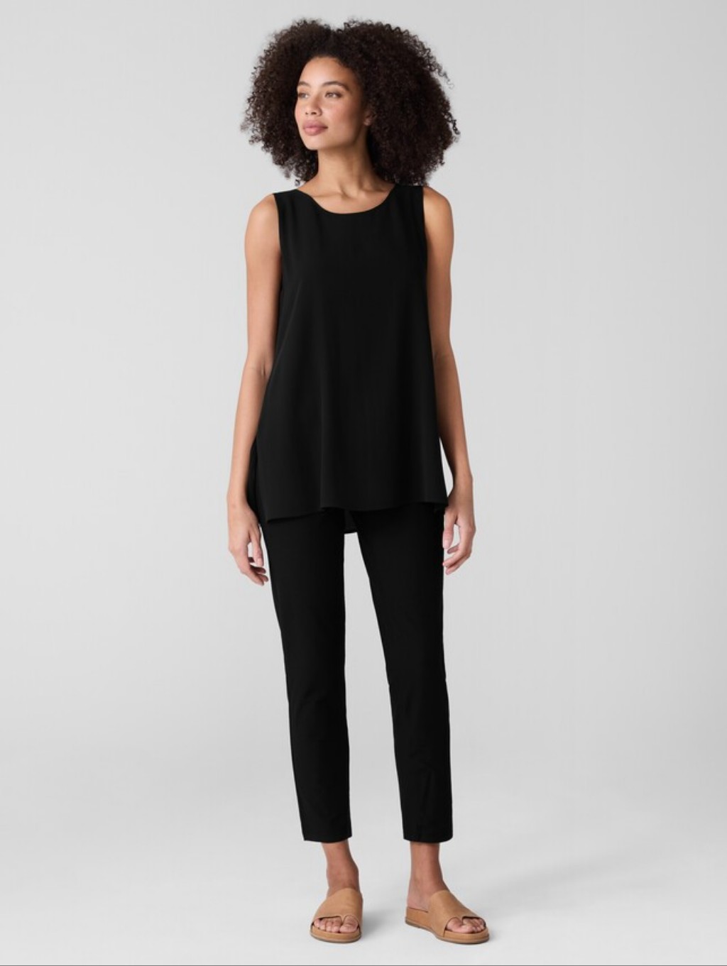 Eileen Fisher Stretch Pull On Pants Size S
